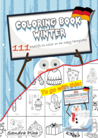 Coloring book Winter