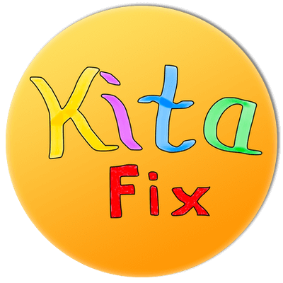KitaFix-Logo_3D Rahmenpläne Arbeitsblätter Mindmaps Malbücher